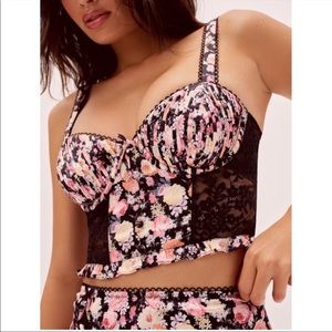 🔥SALE🔥 NEW FOR LOVE AND LEMONS FLORAL TOP XS